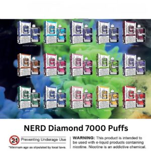 NERD Diamond 7000 Disposable Puffs Vape