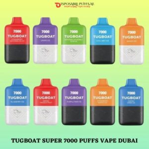 Tugboat Super 7000 Puffs Disposable Vape 5% Nicotine