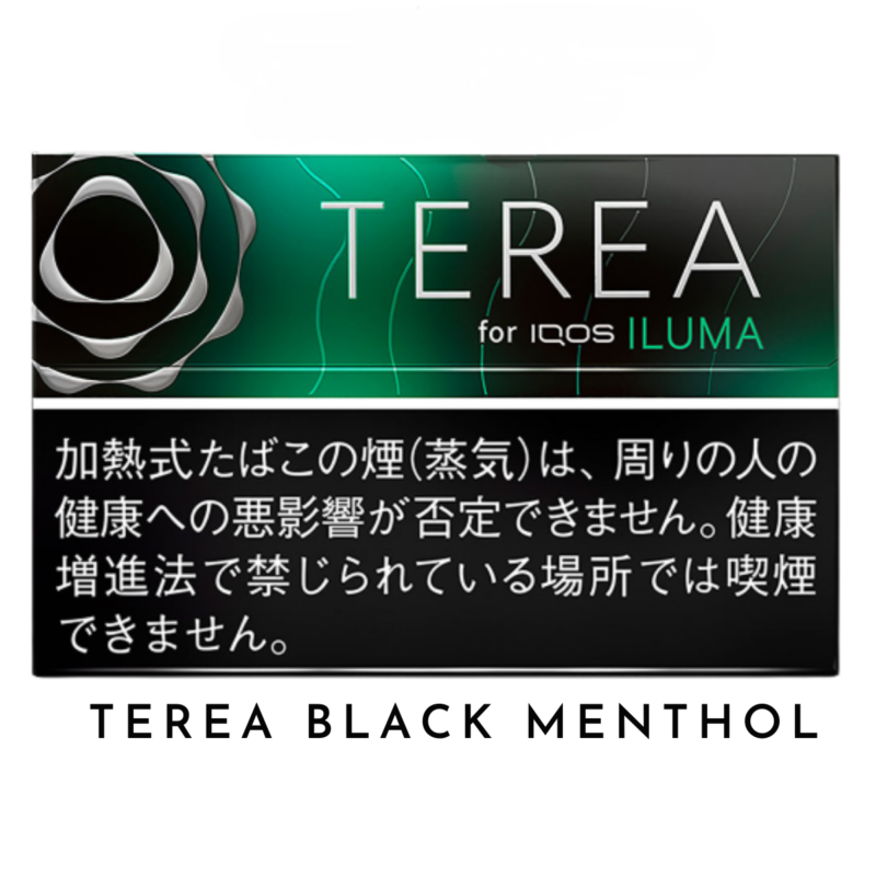 TEREA BLACK MENTHOL HEETS For IQOS ILUMA DEVICE