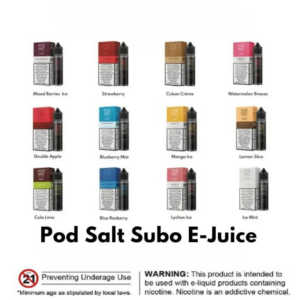 Pod Salt SUBO 3mg/50ml Eliquid Vape