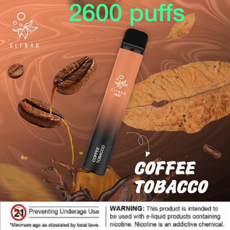 ELF BAR 2600 PUFFS DISPOSABLE VAPE IN UAE