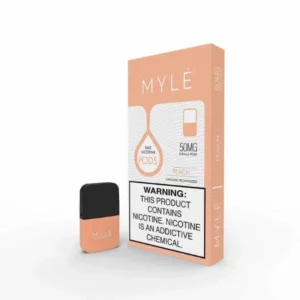 MYLÉ V4 Peach Flavor Pods 50mg