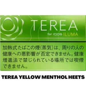 TEREA YELLOW MENTHOL HEETS For IQOS ILUMA DEVICE