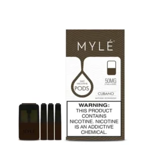 New MYLE Dubai Cubano Magnetic Pods Vape