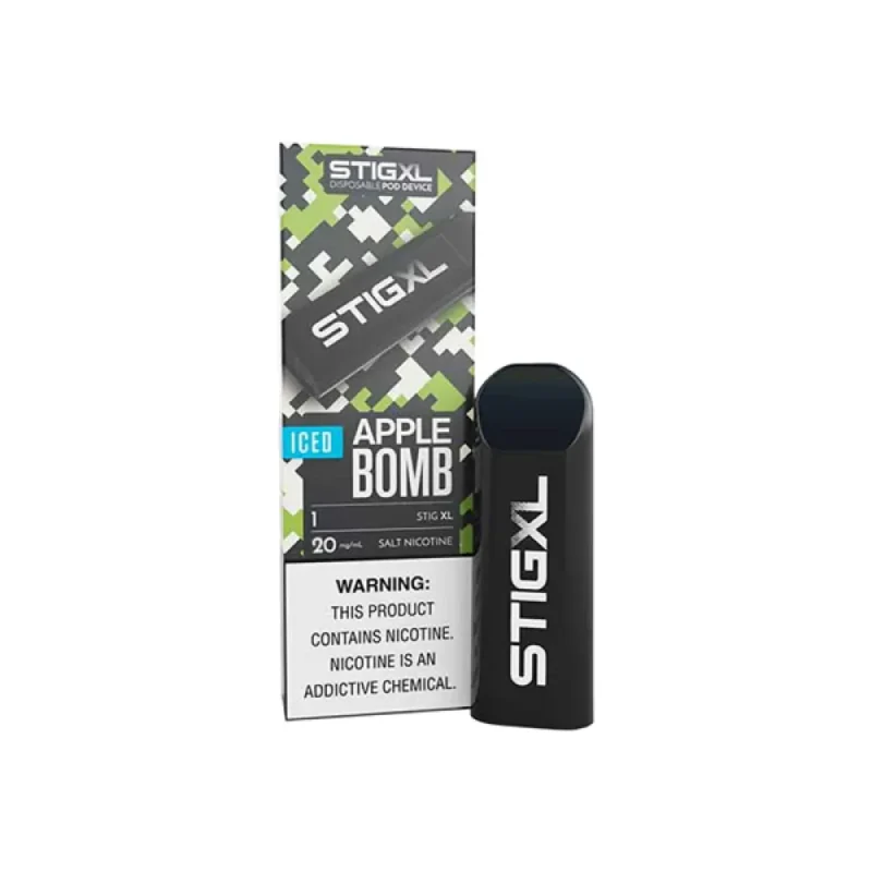 VGOD Stig XL Iced Apple Bomb 700 Puffs Disposable Pod Device