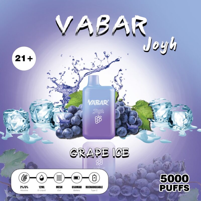 NEW VABAR JOYH 5000 PUFFS DISPOSABLE VAPE