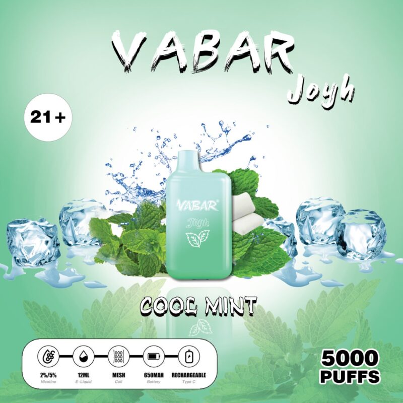 NEW VABAR JOYH 5000 PUFFS DISPOSABLE VAPE