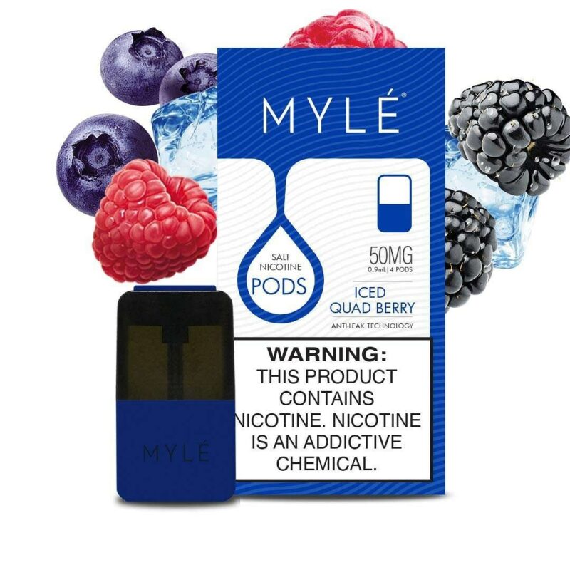 MYLÉ V4 Iced Quad Berry Pods Flavor