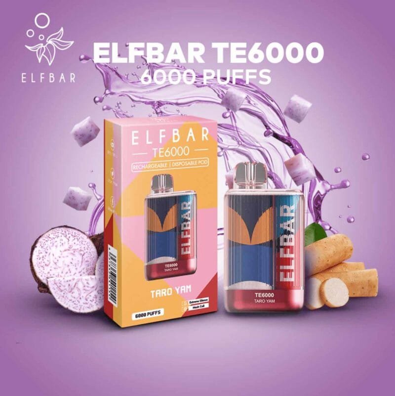 Elfbar Te6000 Puffs Disposable Vape Shop Dubai Vape Shop Near Me 10