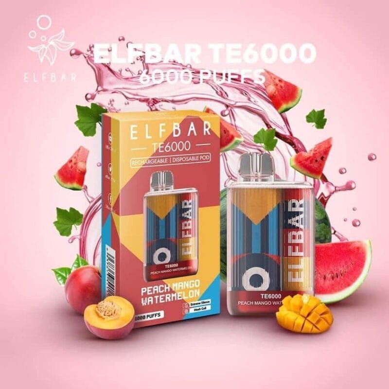 Elfbar Te6000 Puffs Disposable Vape Shop Dubai Vape Shop Near Me 12