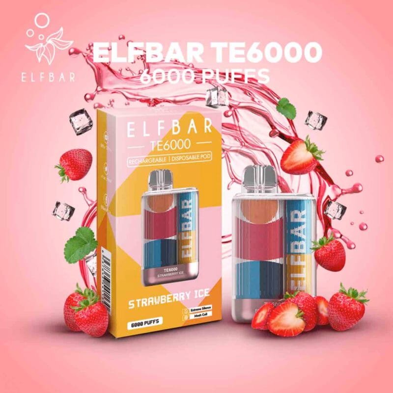 Elfbar Te6000 Puffs Disposable Vape Shop Dubai Vape Shop Near Me 8