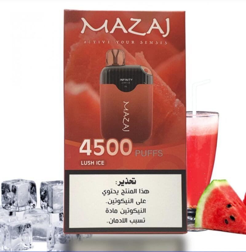 Mazaj 4500 Disposable Puffs Vape In Uae Vape Shop Dubai Vape Shop Near Me 13