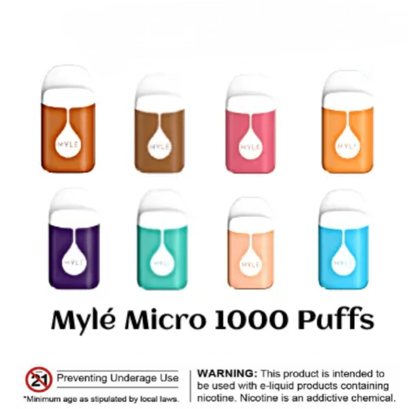 Myle Micro 1000 Disposable Vape Puffs Vape Shop Dubai Vape Shop Near Me 2