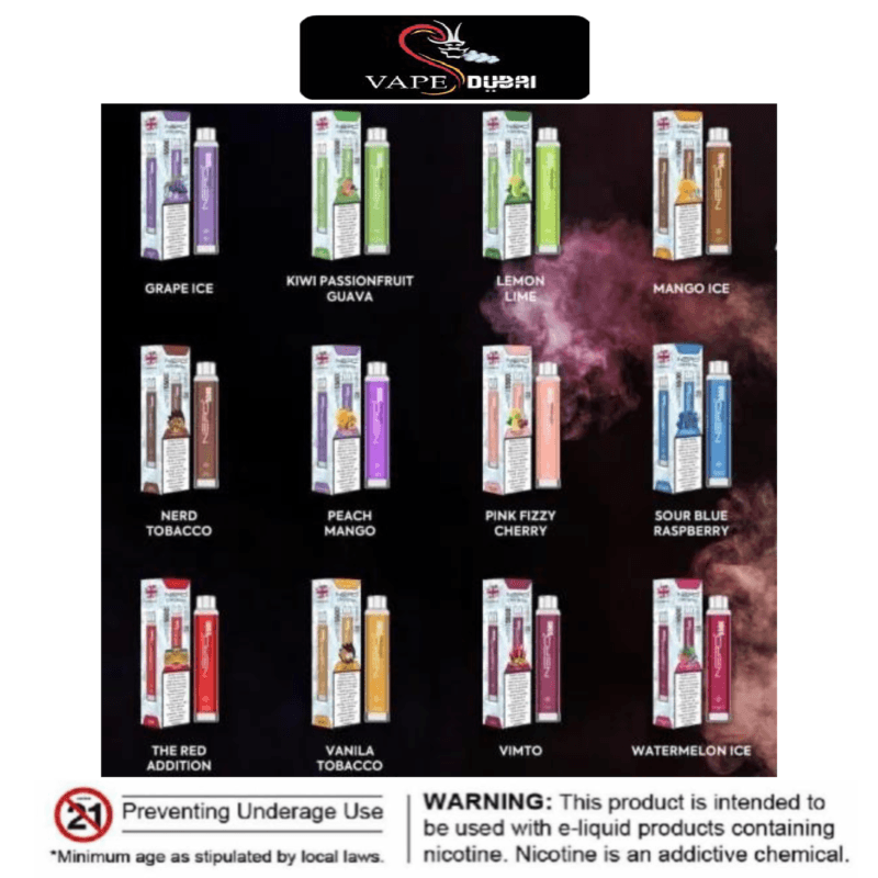 Nerd Crystal 5500 Puffs Disposable Vape Vape Shop Dubai Vape Shop Near Me 2