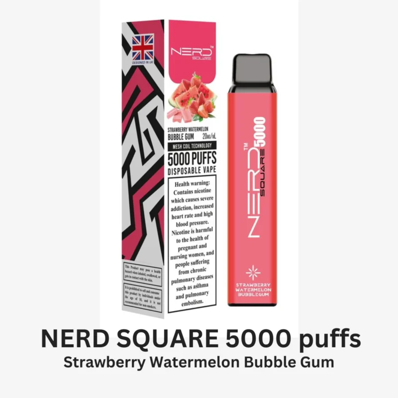 Nerd Square 5000 Puffs Disposable Vape Shop Dubai Vape Shop Near Me 20