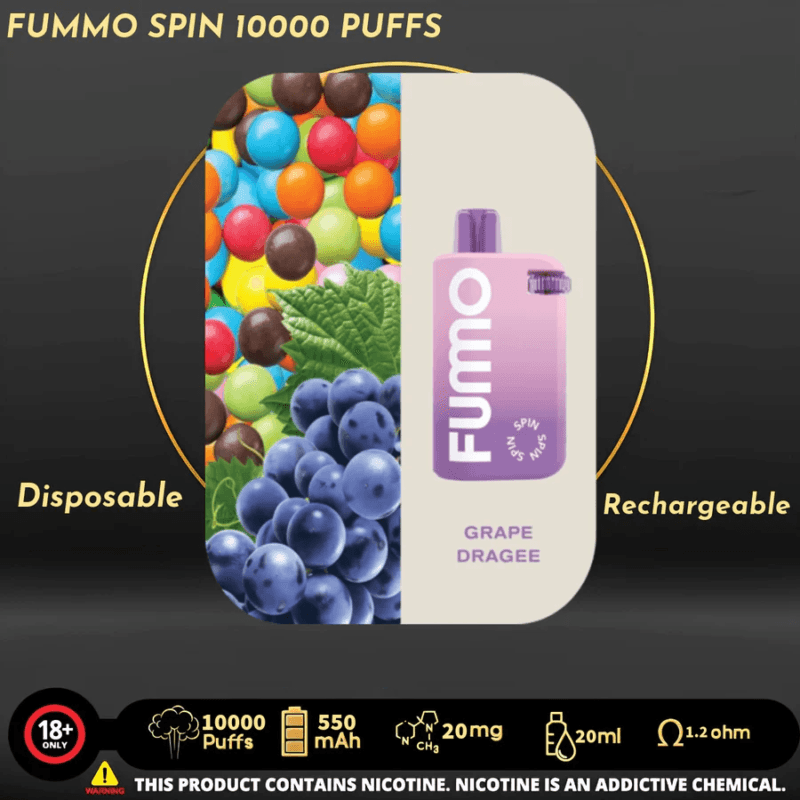 New Fummo Spin 10000 Disposable Vape Vape Shop Dubai Vape Shop Near Me 19