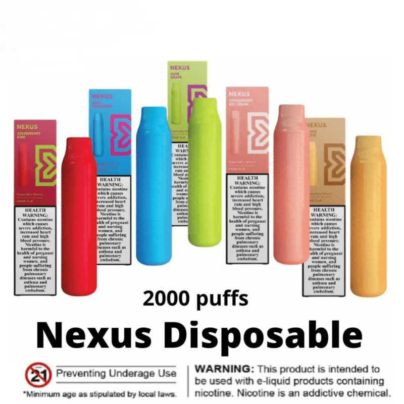 New Pod Salt Nexus 2000 Puffs Disposable Vape Vape Shop Dubai Vape Shop Near Me 2