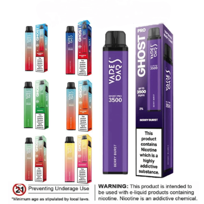 New Vape Bar Ghost Pro 3500 Puffs Disposable Vape Vape Shop Dubai Vape Shop Near Me 2