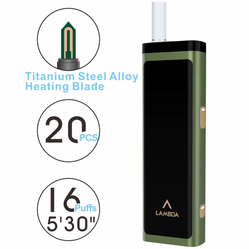 Original Lambda T3 Hnb Heat Not Burn Tobacco Heating Device Vape Shop Dubai Vape Shop Near Me