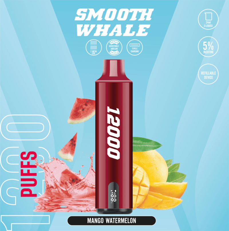 Smooth Whale 12000 Puffs Disposable Vape Vape Shop Dubai Vape Shop Near Me 20