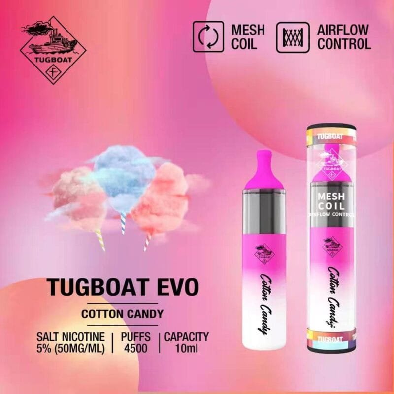 Tugboat Evo Disposable Vape 4500 Puffs All Flavors In Dubai Vape Shop Dubai Vape Shop Near Me 25