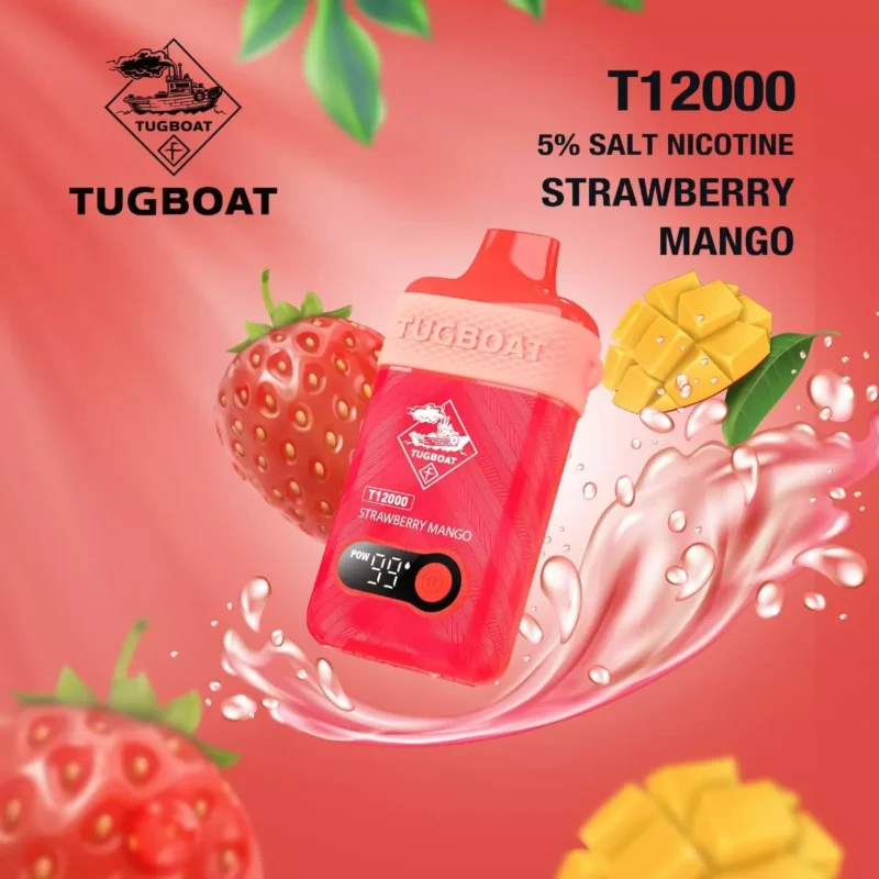 Tugboat T12000 Puffs Disposable 5 Salt Nicotine Vape Vape Shop Dubai Vape Shop Near Me 12