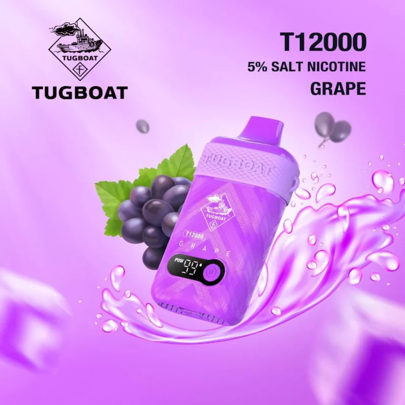 Tugboat T12000 Puffs Disposable 5 Salt Nicotine Vape Vape Shop Dubai Vape Shop Near Me 13