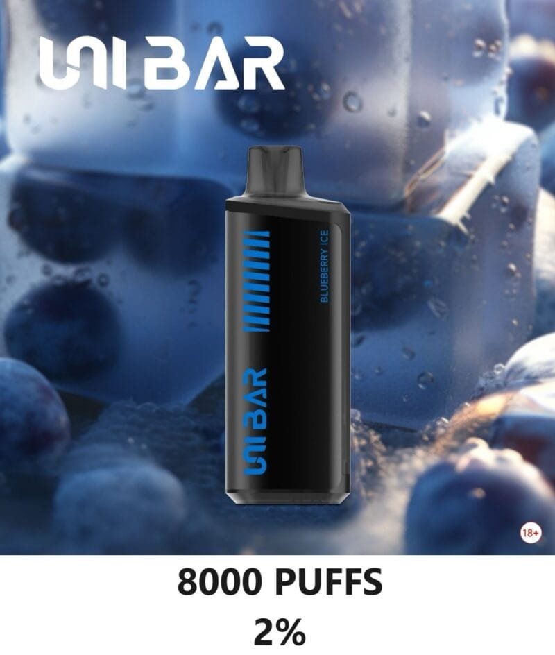 Uni Bar 8000 Puffs Disposable Vape 2 Nicotine Vape Shop Dubai Vape Shop Near Me 13