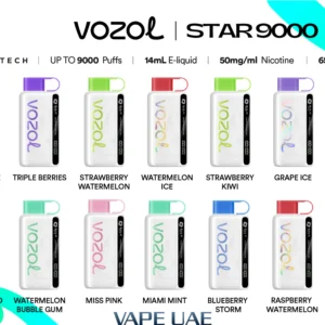 Vozol Star 12000 Puffs Disposable Vape In Dubai Uae Vape Shop Dubai Vape Shop Near Me