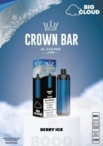 Al Fakher Berry Ice Crown Bar Disposable Vape 8000 Puffs Vape Shop Dubai Vape Shop Near Me