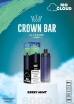 Al Fakher Berry Mint Crown Bar 8000 Puffs Big Cloud Vape Shop Dubai Vape Shop Near Me 2