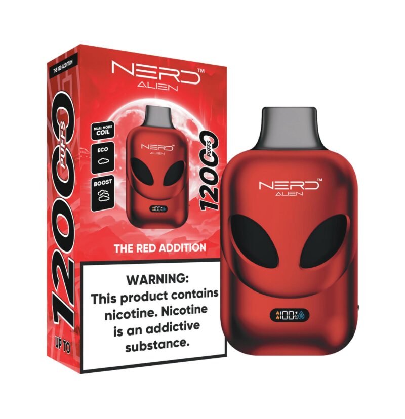 Nerd Alien 12000 Puff Vape Shop Dubai Vape Shop Near Me 16