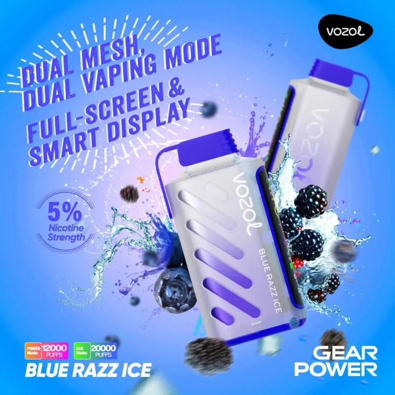 Vozol Gear Power 20000 Puffs Disposable Vape Device Vape Shop Dubai Vape Shop Near Me 15