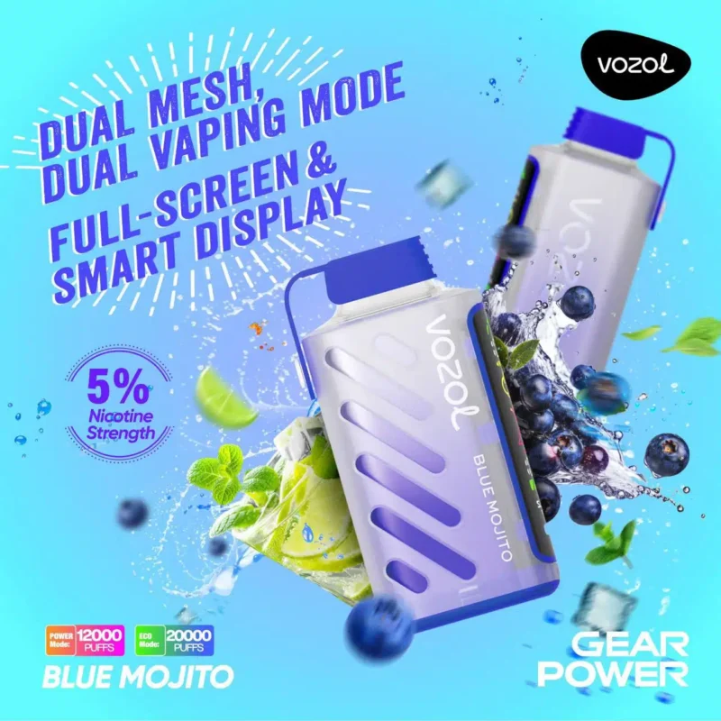 Vozol Gear Power 20000 Puffs Disposable Vape Device Vape Shop Dubai Vape Shop Near Me 2